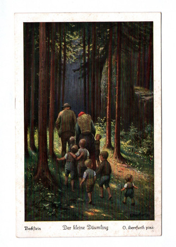 Cartolina artistica bechstein - cartolina,
