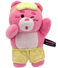 Bellygom orso rosa 10cm - rosa,
