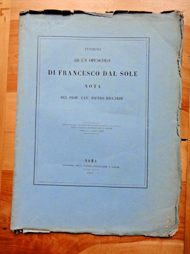 1877 opuscolo francesco dal - 1877-opuscolo,