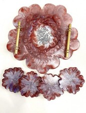 Set vassoio e sottobicchieri