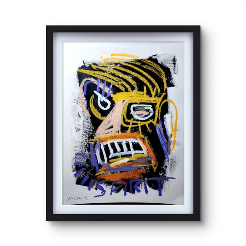 Aleph originale arte astratta - aleph,