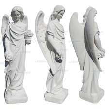 Statua Angelo con ali in