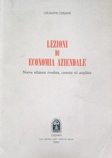 LEZIONI DI ECONOMIA AZIENDALE CERIANI GIUSEPPE CEDAM 2002  BROSSURA