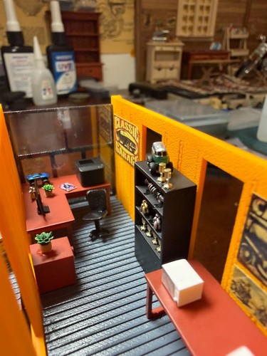 Diorama modellino auto - 1/64,