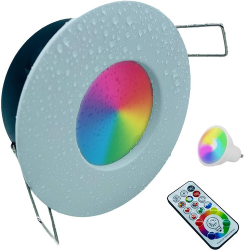 Faretto bianco led incasso - bianco, da