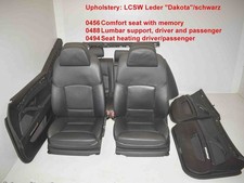 BMW F11 Interni In Pelle Sedili Comfort Sedili Riscaldati Memoria Neri