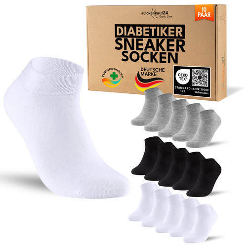 Calze sneakers diabetiche