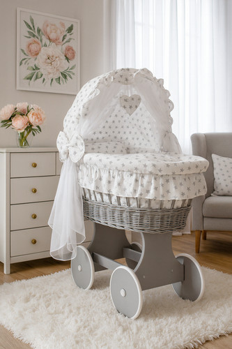 Culla cestino mosè bambino - culla,