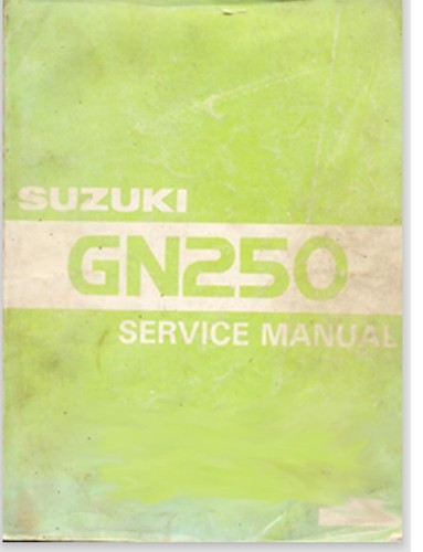 Suzuki 250 manuale officina - gn,