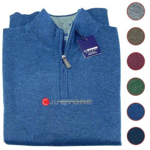 Maglia uomo lupetto misto - , lana