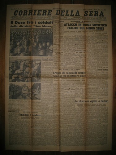 Corriere della sera - della, 4/5/1944