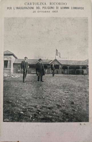 Cartolina 1903 somma lombardo - somma,
