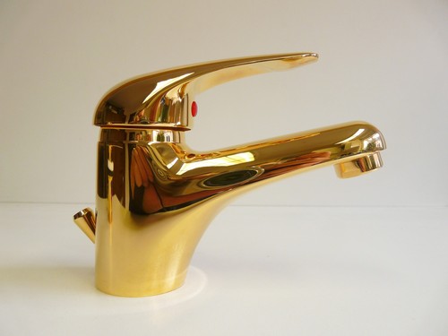 Schiavina lavabo oro 24 - lavabo,