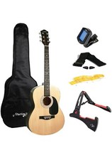 Martin Smith W-101-N-PK - Chitarra Acustica con Supporto, Borsa da concerto,...