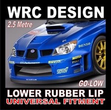 WRC Design GO-LOW paraurti anteriore inferiore gomma spoiler labbra protezione taglio splitter 