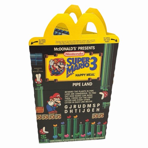 Mcdonald happy meal box - happy,