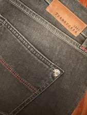 Tramarossa  jeans uomo W35 in denim di cotone stretch grigio. Leggere le misure!