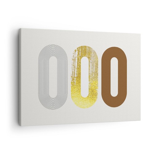 Quadro tela 70x50cm ovale - quadro,