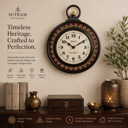 Orologio parete artigianale - parete,