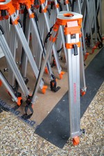 Treppiede in alluminio pesante per Leica, Sokkia, Topcon Total Station modello livello automatico