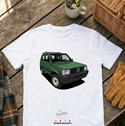 Shirt maglia auto - t-shirt, panda