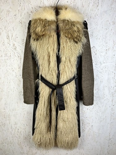 Cappotto pelle dolce - pelle, &
