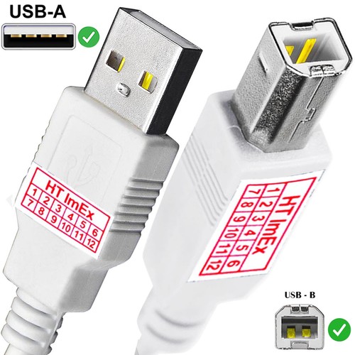 Weiß usb druckerkabel - druckerkabel, scanner