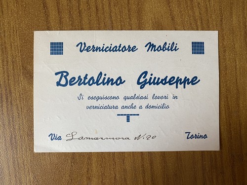 Cartolina pubblicitaria - cartolina,