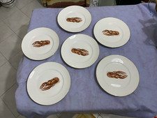 SUBLIME servizio piatti pesce/crostacei RICHARD GINORI PARI AL NUOVO (MAI USATO)