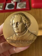 MEDAGLIA P. OTTAVIO FERRARIO 1787 1987 Teruggi JOHNSON DIAMETRO 70 mm LZ