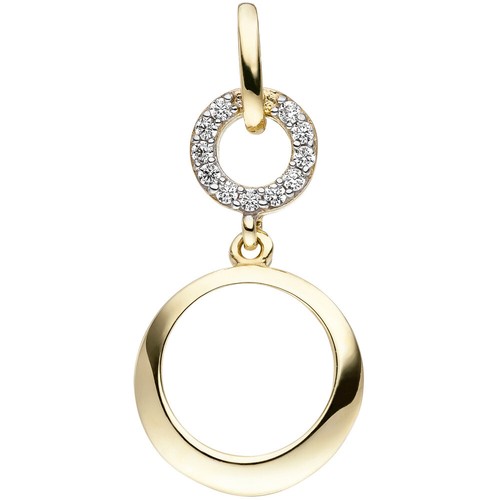 Schmuck krone ciondolo oro 375 - ciondolo,