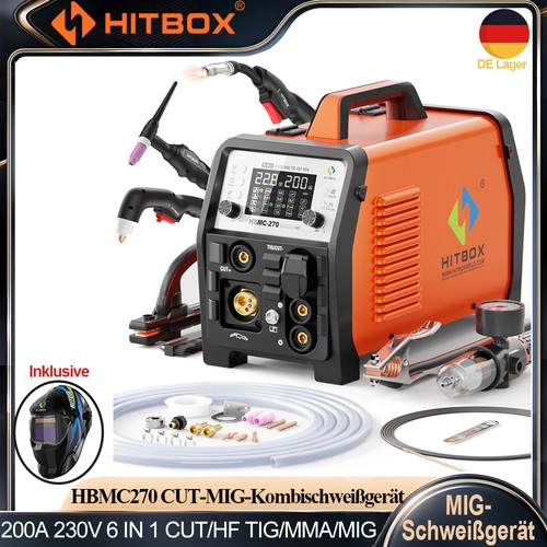 Saldatrice mig 6in1 200a - 6in1,