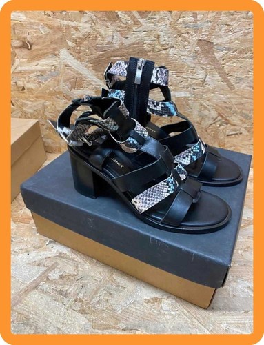 Sandales talon janet - janet, &