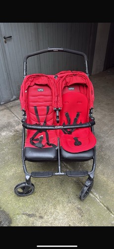 Passeggino trio gemellare peg - trio,