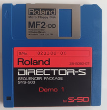 Roland S-50 Sampler, Demo 1