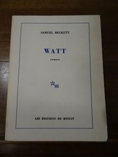 Watt Samuel Beckett 1968