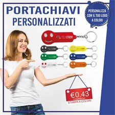 Portachiavi Personalizzati Gadget Pubblicitari gettone carrello spesa PE124