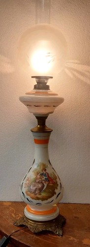 Antica lampada tavolo - da,