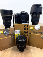 Nikon D850 + AF-S 14-24/2.8 + AF-S 24-70/2.8 + AF-S 28-300/3.5  -tutto perfetto-