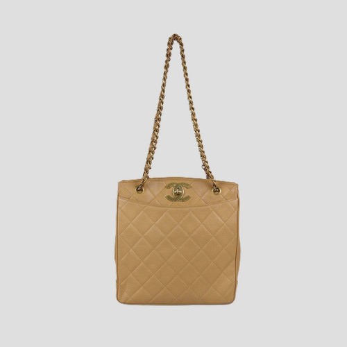 Borsa chanel beige - chanel, trapuntata