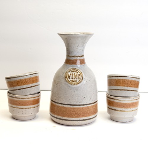 Set decanter vino vintage