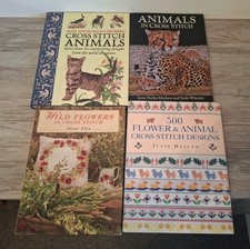 4 X Libri punto croce Joblot