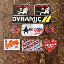 Adesivi sci vintage Dynamic