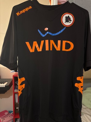 Maglia kappa roma 2007 away - maglia, as