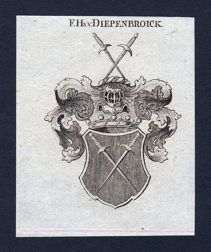 1820 diepenbroick stemma - 1820,