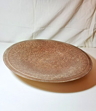 Vassoio - piatto tunisino in rame vintage lavorazione artigianale diametro 45 cm