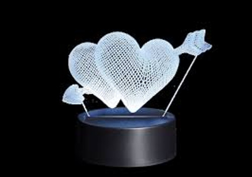 Lampada led plexiglass - led,
