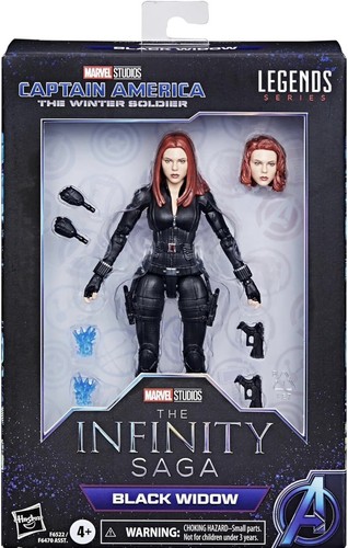Figurine black widow - black, (17cm)