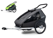 Croozer Sostegno Bicicletta Rimorchio Buggy Kid Keeke 2 + Parapioggia