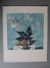 Gianni Dova Riproduzione litografica certificata Bolaffi Arte Originale '70